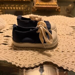 Classic Navy and White Baby Sneakers